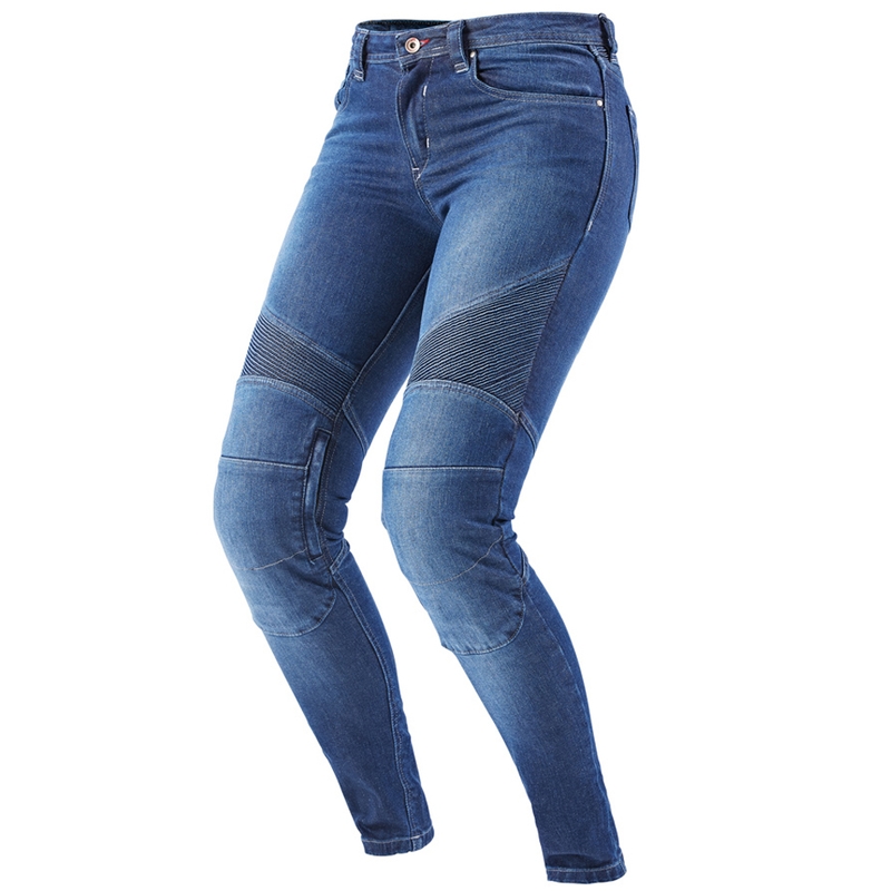 Sieviešu Furygan Purdey Evo Slim Blue motocikla džinsi