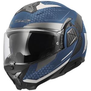 Flip-up motociklistu ķivere LS2 FF910 Advant II Astral matēta zili pelēka