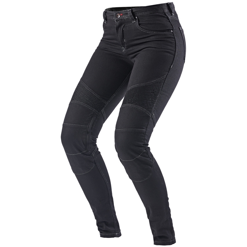 Sieviešu Furygan Purdey Evo Slim Black motocikla džinsi
