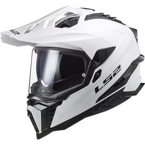 Enduro moto ķivere LS2 MX701 C Explorer Solid white
