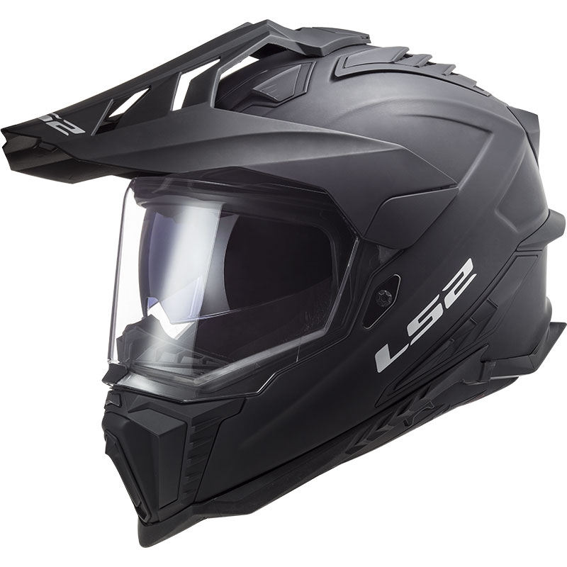 Enduro moto ķivere LS2 MX701 C Explorer Solid matēts melns