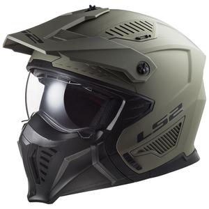 Moto ķivere LS2 OF606 Drifter Solid matēta smilšu krāsā