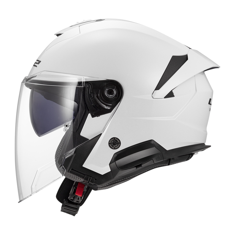 Atvērtā moto ķivere LS2 OF618 Verso II Solid white