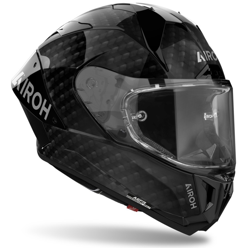 Integrēta motociklu ķivere Airoh GP800 FIM Carbon melna