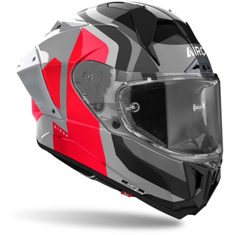 Airoh GP800 Competition integrālā motocikla ķivere sarkana