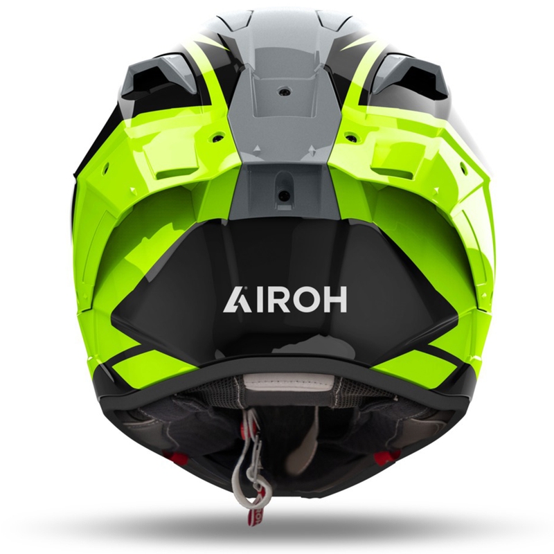 Integrēta ķivere motociklam Airoh GP800 Master dzeltena