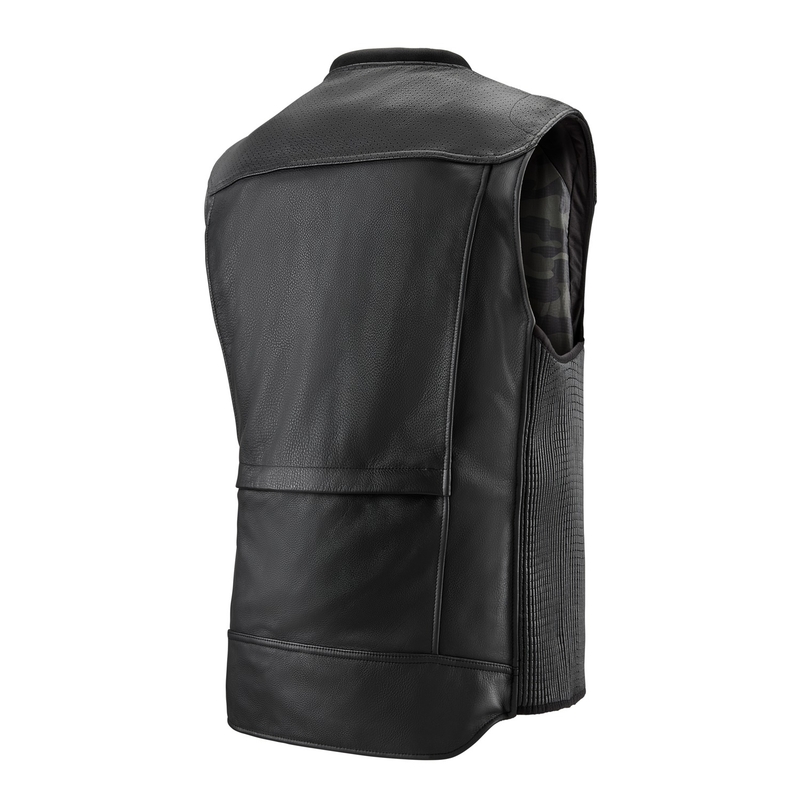 Gaisa spilvenu veste Alpinestars TECH-AIR®3 V2 LEATHER sistēma melna