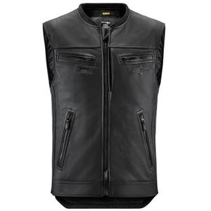 Gaisa spilvenu veste Alpinestars TECH-AIR®3 V2 LEATHER sistēma melna