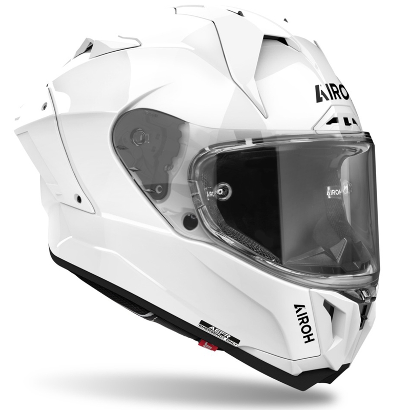 Airoh GP800 Integrālā motocikla ķivere Balta krāsa