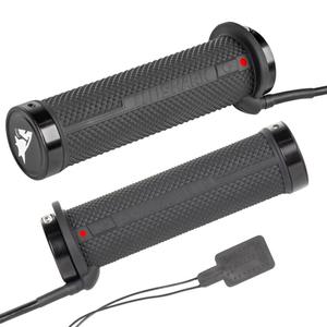 Apsildāmi ATV rokturi SHARK Lock-On ar integrētu vadību + īkšķa apsildi