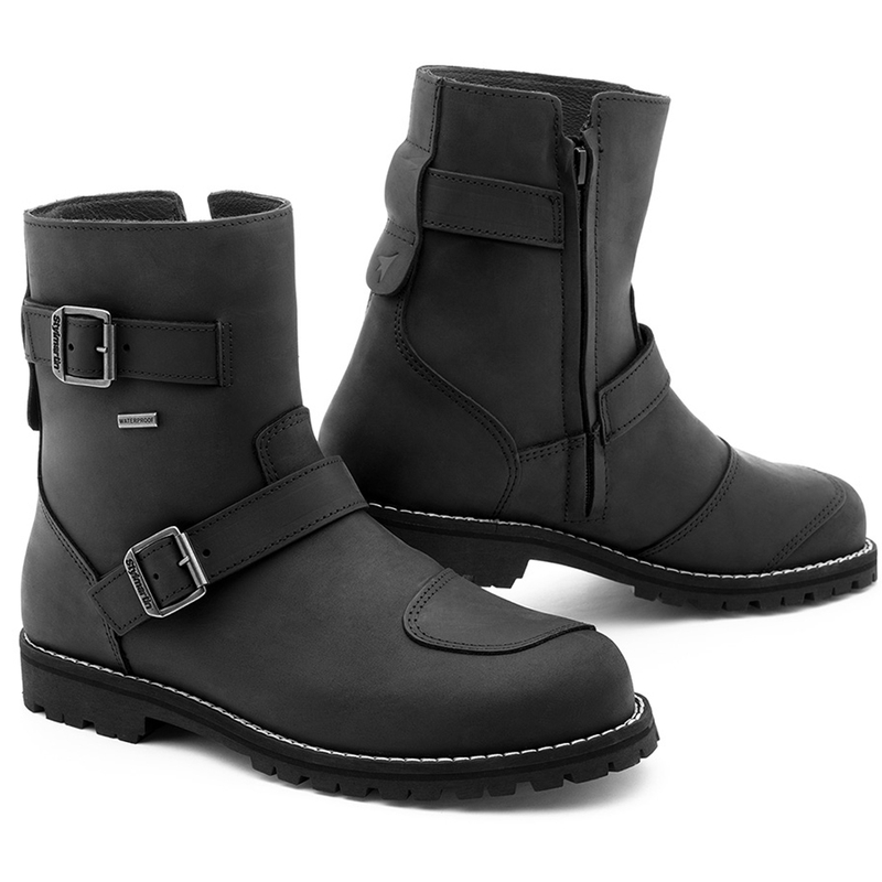 Stylmartin Legend Mid WP Black Motociklu zābaki