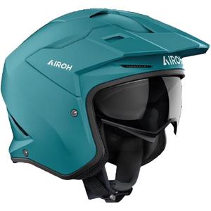 Triāla ķivere motociklam Airoh Kombakt Krāsa benzīna zaļa