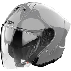 Atvērt motocikla ķivere Airoh H21 Krāsa betona pelēka