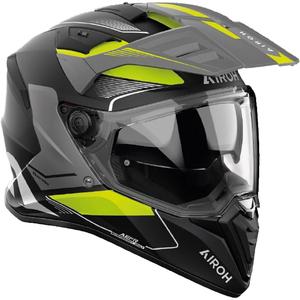 Enduro moto ķivere Airoh Bandit Tune matēta dzeltena