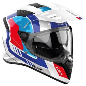 Enduro ķivere motociklam Airoh Bandit Horn balta