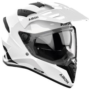 Enduro motociklu ķivere Airoh Bandit White Color White