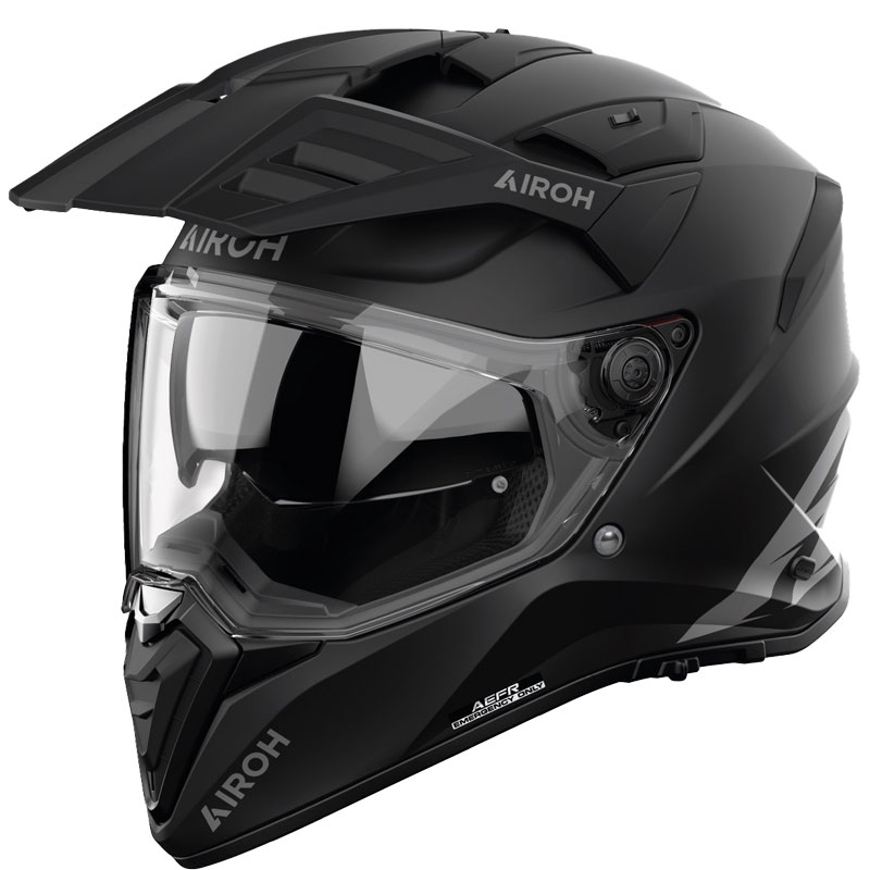 Enduro motociklu ķivere Airoh Bandit Krāsa matēti melna