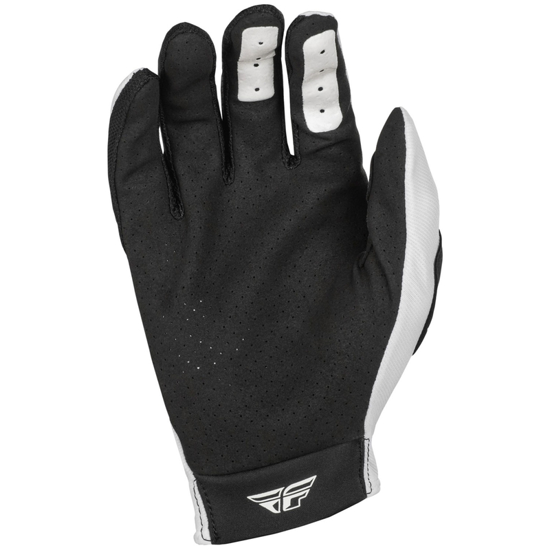 Motokrosa cimdi FLY Racing Lite balti-melni