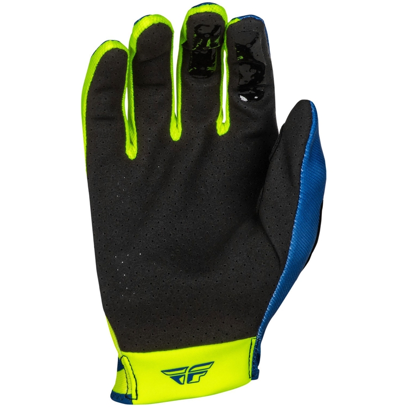 Motokrosa cimdi FLY Racing Lite blue-fluo yellow