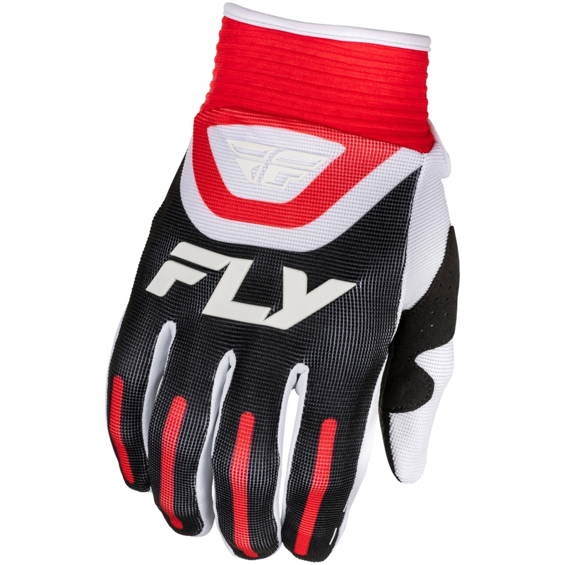 FLY Racing F-16 motokrosa cimdi melni-sarkani-balti