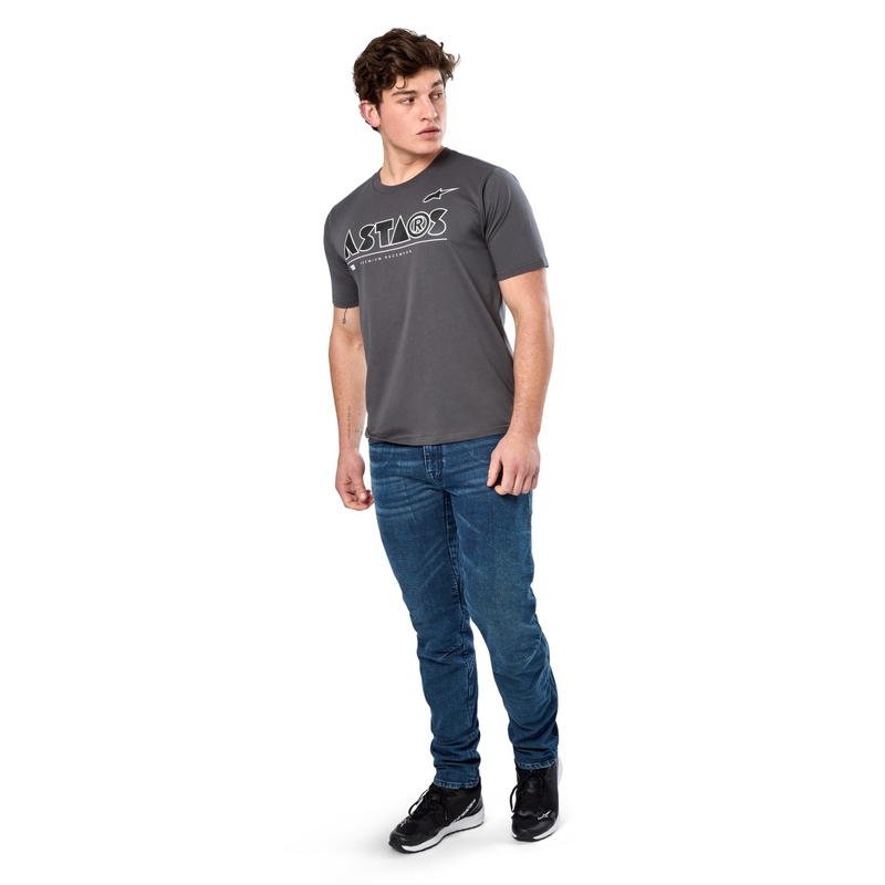 T-krekls Alpinestars Cereal CSF pelēks