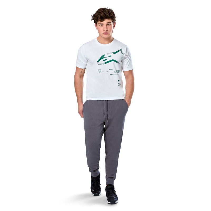 T-krekls Alpinestars Geografica CSF balts