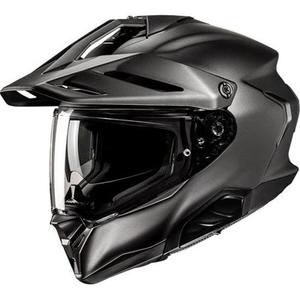 Enduro motociklu ķivere HJC RPHA 60 Solid Semi flat titanium