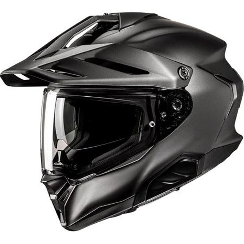 Enduro motociklu ķivere HJC RPHA 60 Solid Semi flat titanium