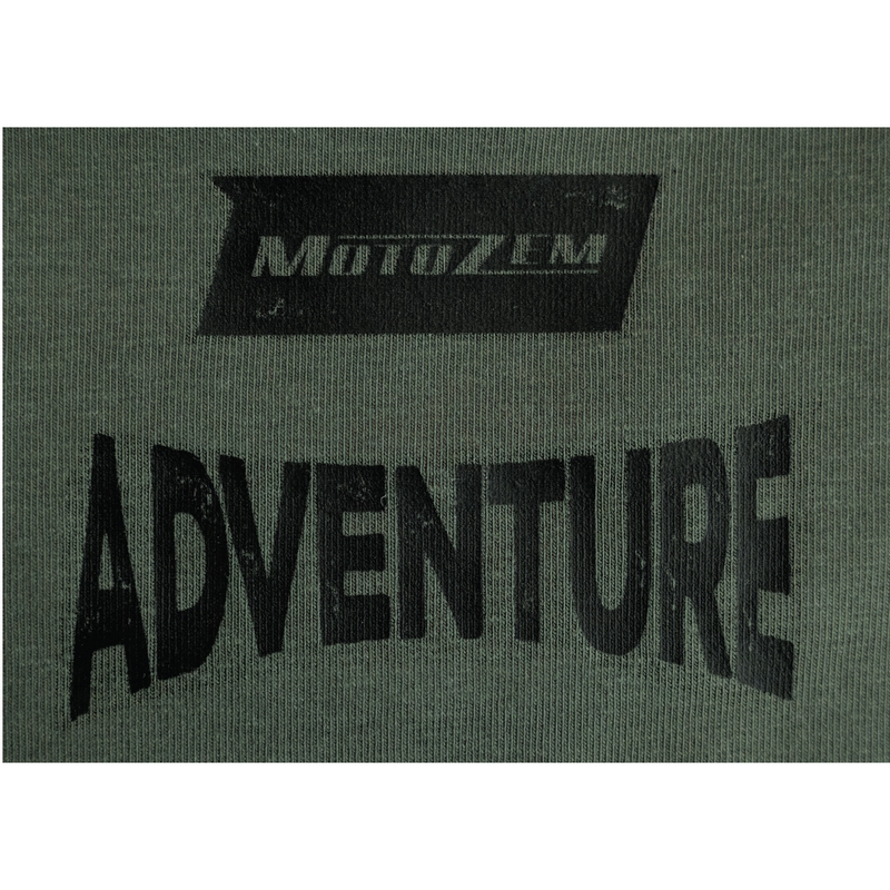T-krekls MotoZem Adventure green