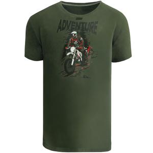 T-krekls MotoZem Adventure green