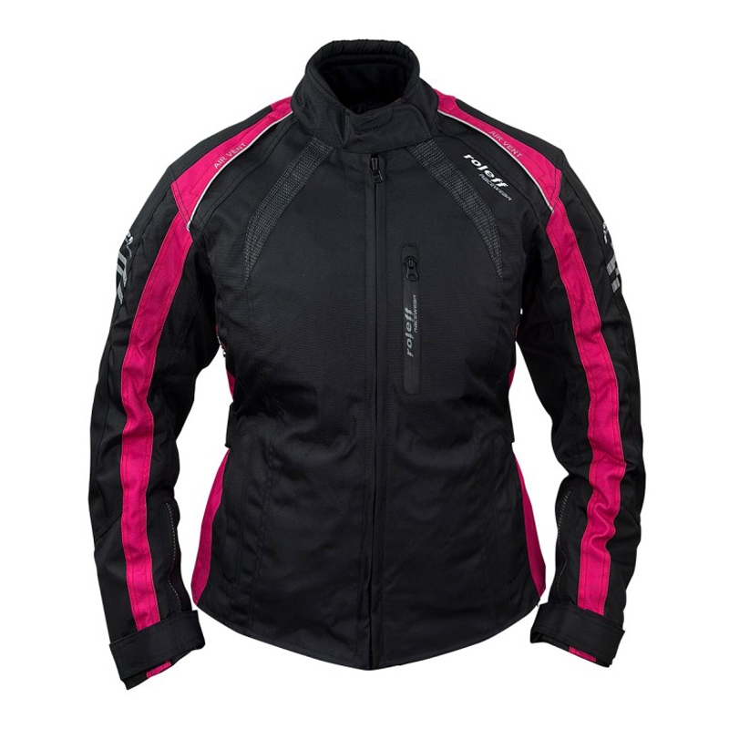Roleff Venedig Black and Pink motocikla jaka sievietēm