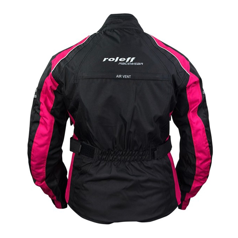Roleff Venedig Black and Pink motocikla jaka sievietēm