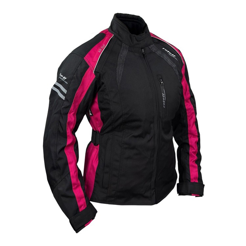 Roleff Venedig Black and Pink motocikla jaka sievietēm