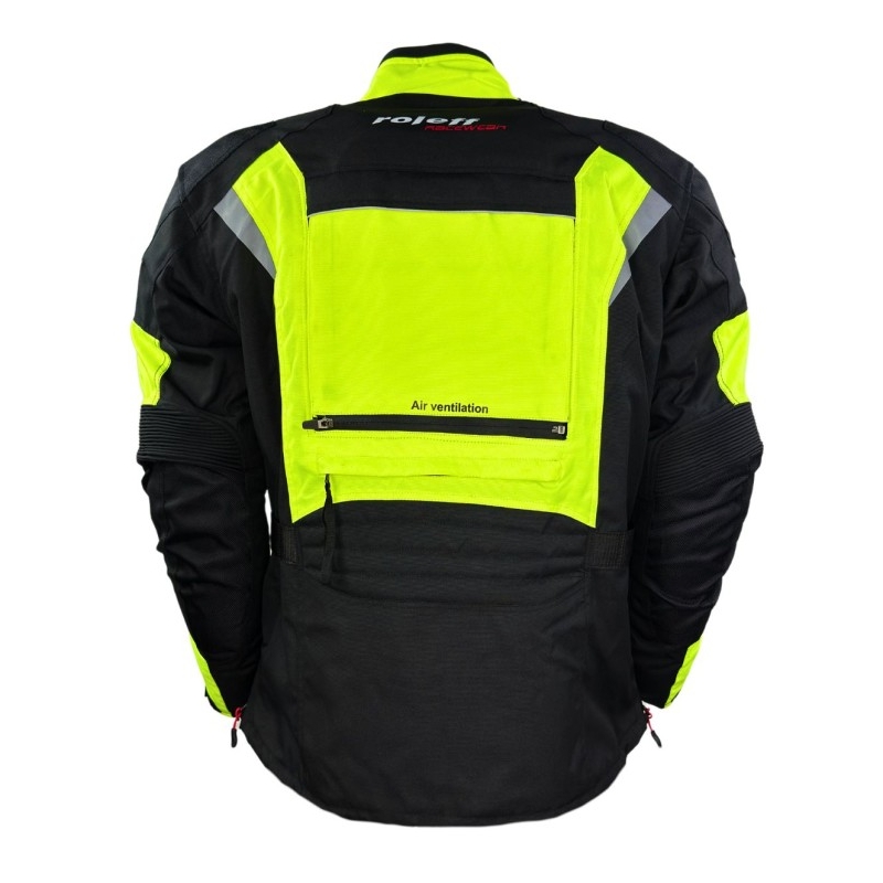 Motocikla jaka Roleff Kodra Enduro black-fluo yellow