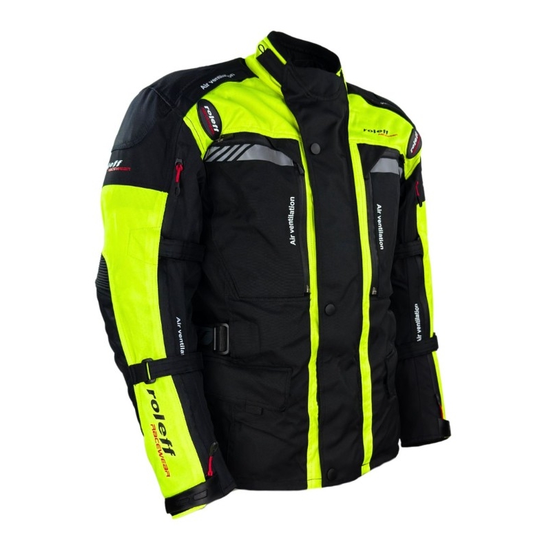 Motocikla jaka Roleff Kodra Enduro black-fluo yellow