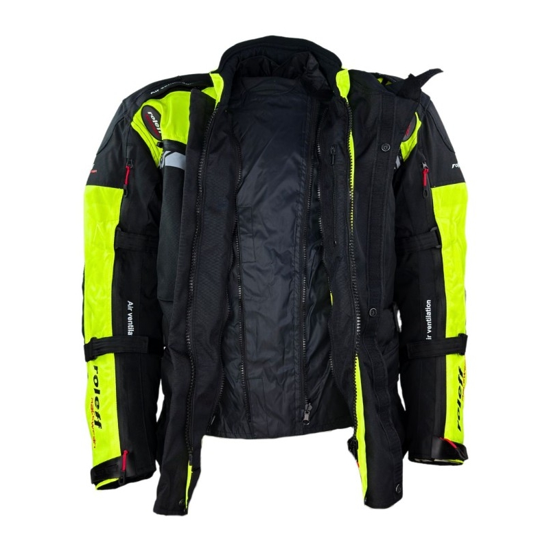 Motocikla jaka Roleff Kodra Enduro black-fluo yellow
