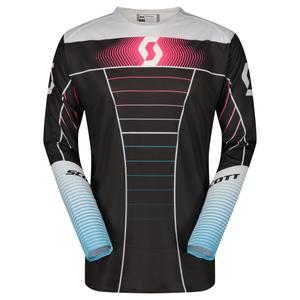 Motokrosa krekliņš SCOTT Podium PRO blue-pink