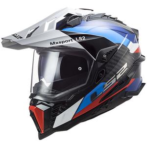 Enduro moto ķivere LS2 MX701 C Explorer Frontier melns-zils