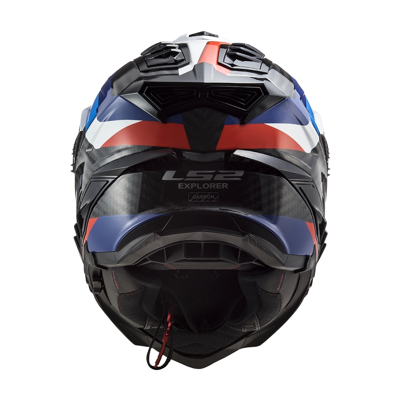 Enduro moto ķivere LS2 MX701 C Explorer Frontier melns-zils