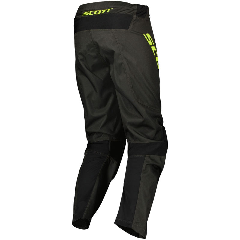SCOTT Compete motokrosa bikses melnas-fluo dzeltenas