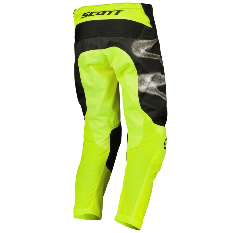 Motokrosa bikses SCOTT EVO Dirt black-fluo yellow