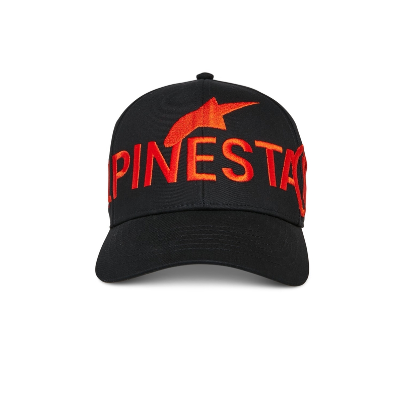 Aplinestars Committed cepure melna un sarkana