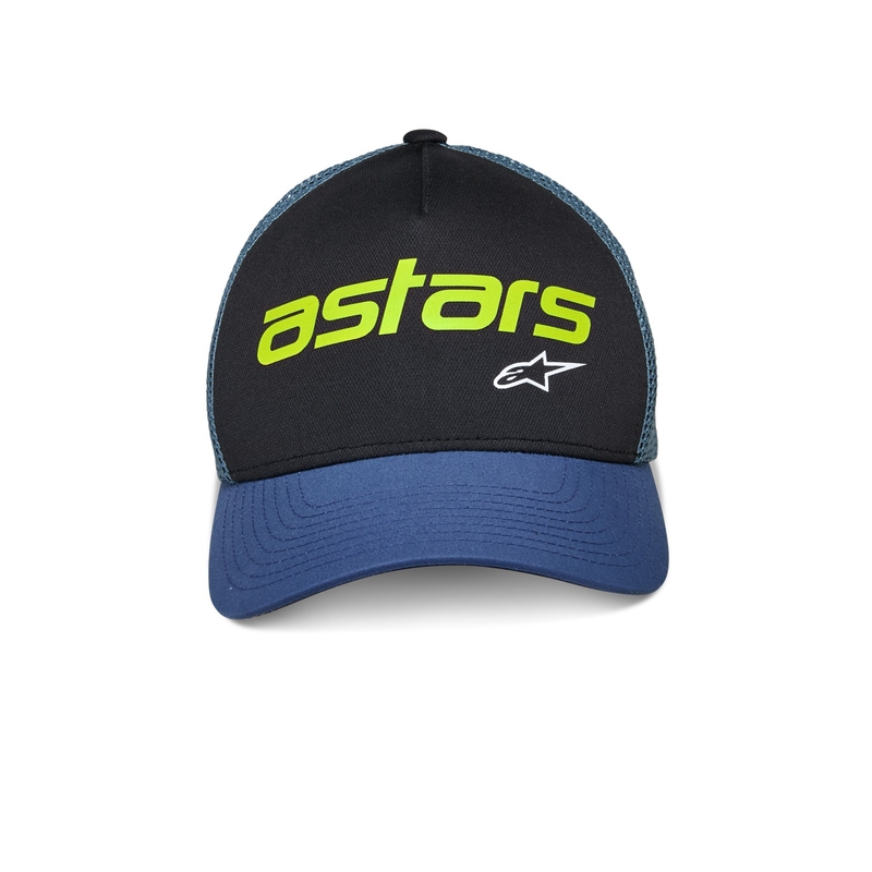 Alpinestars Vital Trucker cepure melns-zils-zils-zaļš