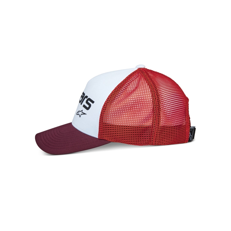 Alpinestars Vital Trucker cepure balta-brūna-sarkana-oranža