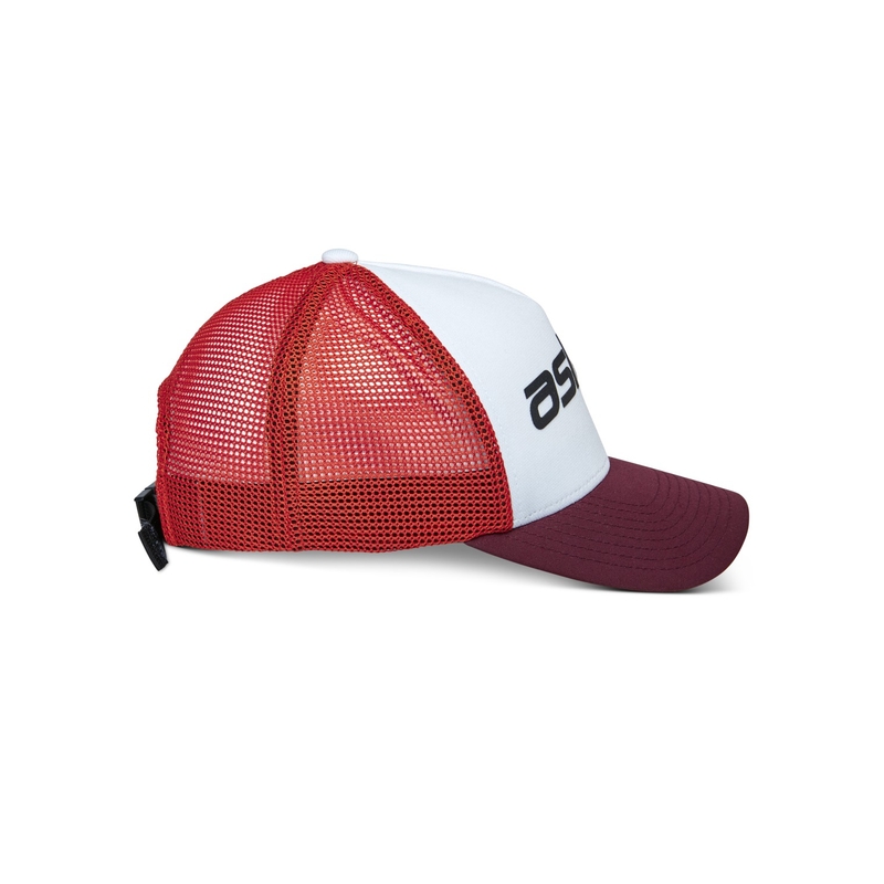 Alpinestars Vital Trucker cepure balta-brūna-sarkana-oranža