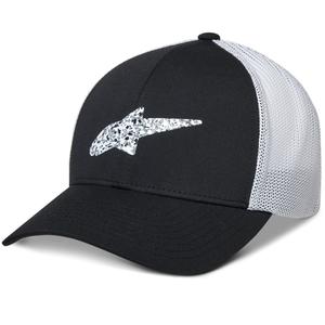 Alpinestars Terolithic Trucker cepure melnā un baltā krāsā