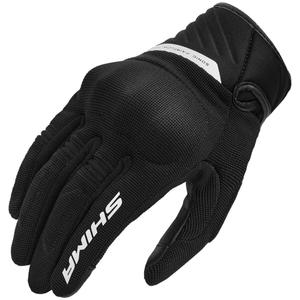 Sieviešu cimdi Shima Sonic melnā un baltā krāsā