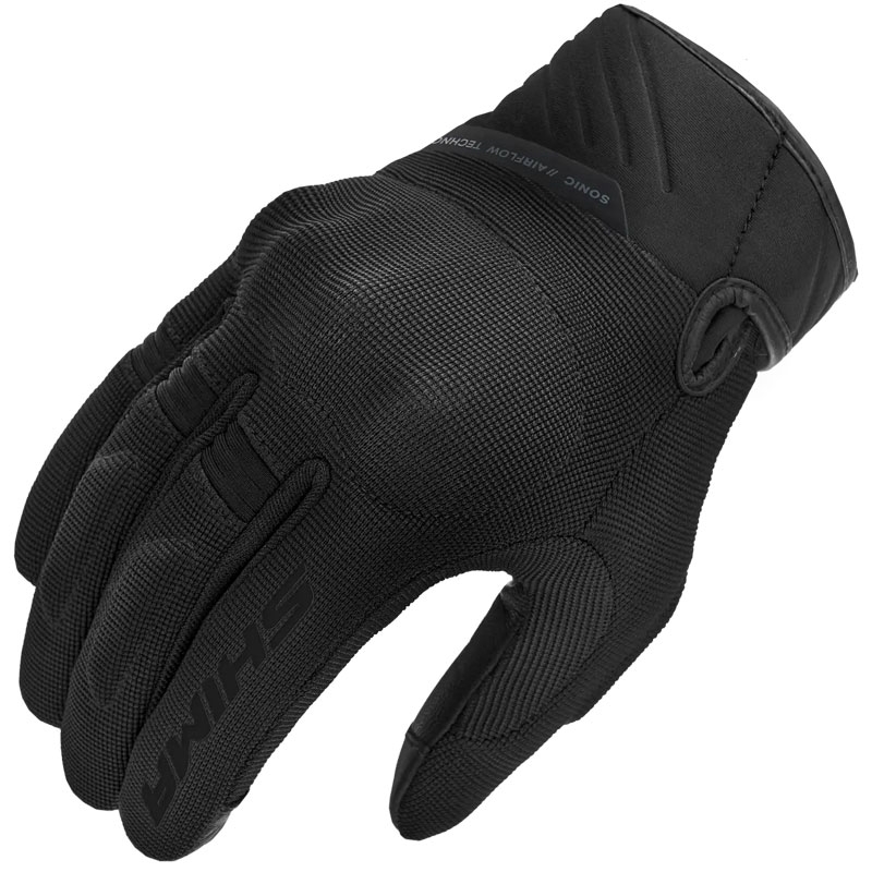 Shima Sonic motocikla cimdi melni
