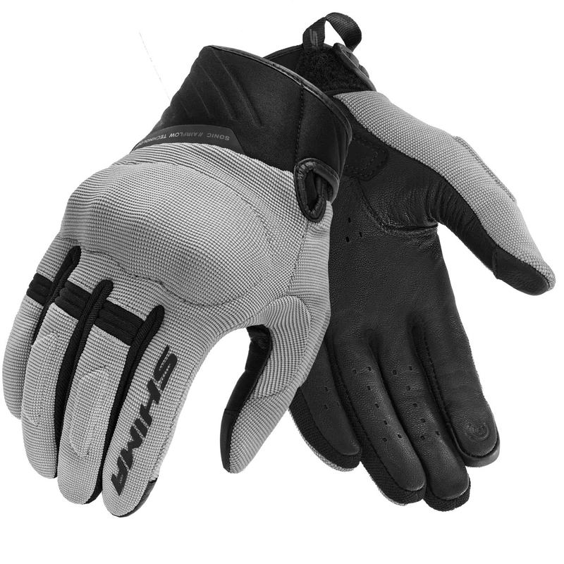 Motocikla cimdi Shima Sonic grey