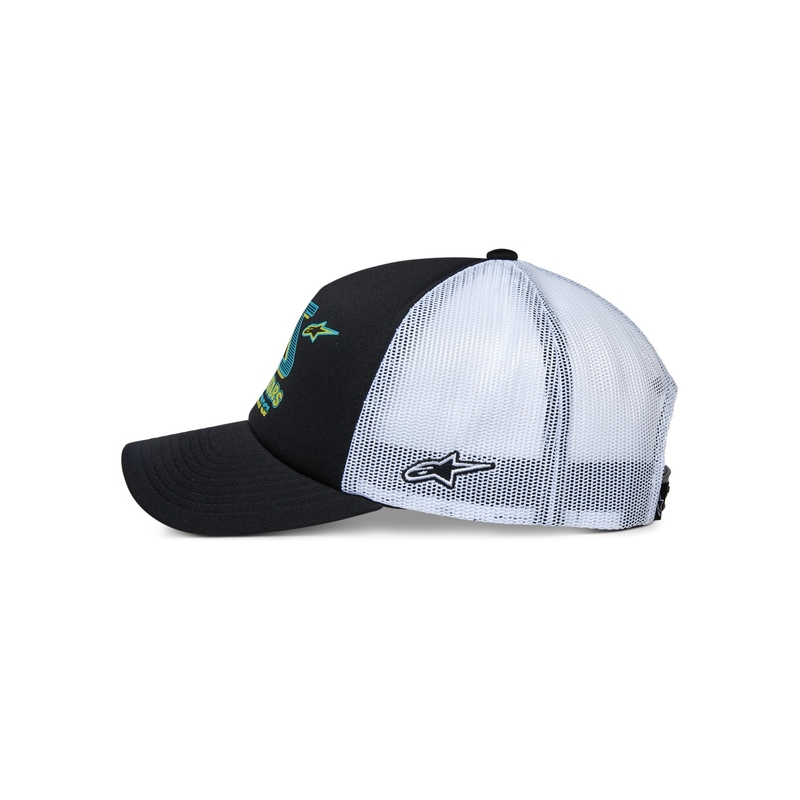 Alpinestars Ayess Trucker cepure melnā un baltā krāsā
